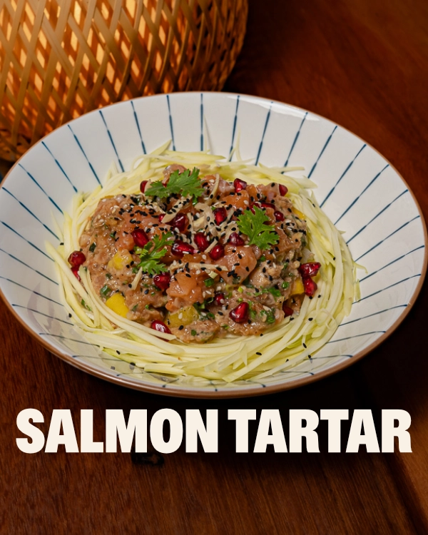 Salmon WASA Tartar