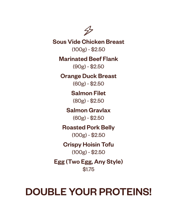 Extra Proteins